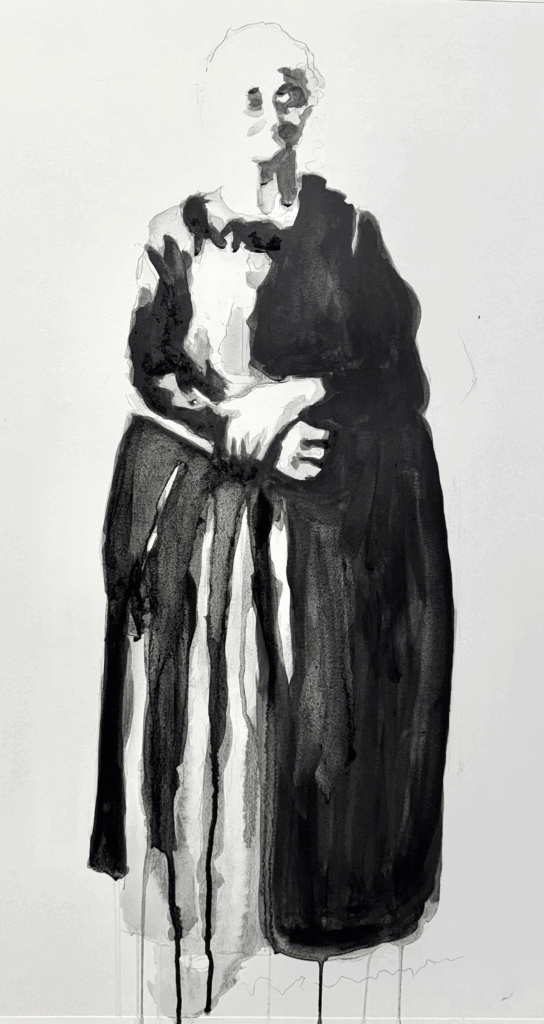 Charlotte Yockey Eichorn, 1857-1929, 30"X11", Gouache on Paper, $800 Charlotte Yockey Eichorn, 1857-1929, 30"X11", Gouache on Paper, $800