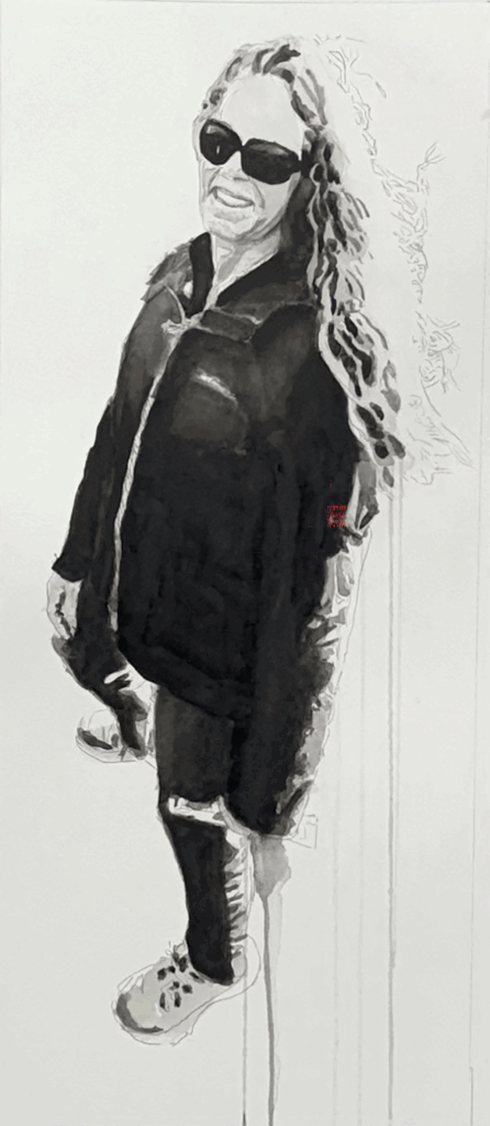 Jill Yockey Eichorn Egger Overeen Hansen O'Brien 1974-Present, 30"X11", Gouache on Paper, $800 Jill Yockey Eichorn Egger Overeen Hansen O'Brien 1974-Present, 30"X11", Gouache on Paper, $800