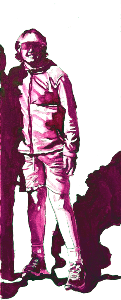 Study-for-The-Lad-14X11"-Gouche-on-Paper-$300 Study-for-The-Lad-14X11"-Gouche-on-Paper-$300