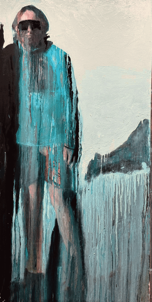 "The Lad", Oil on Linen, "72X36", $3000 "The Lad", Oil on Linen, "72X36", $3000